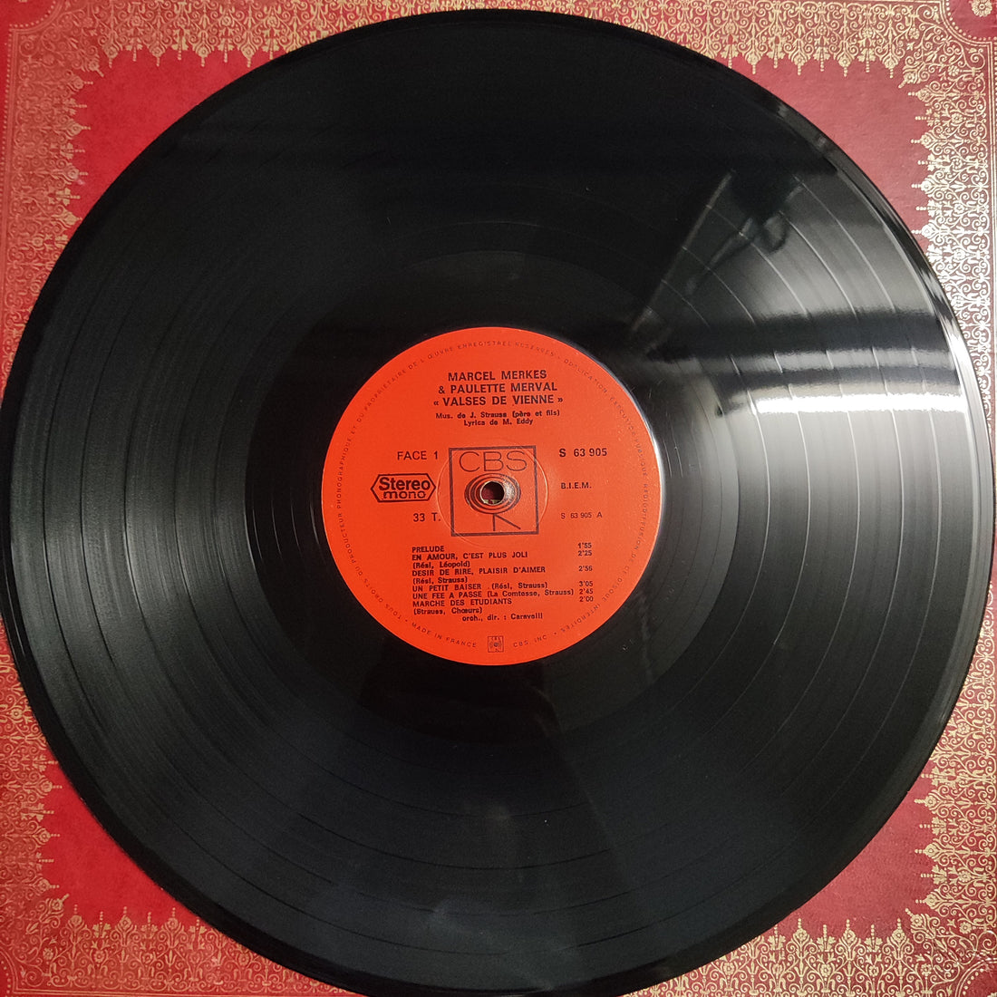 แผ่นเสียง Various - Operettes Celebres Vinyl VG+ 10LPs