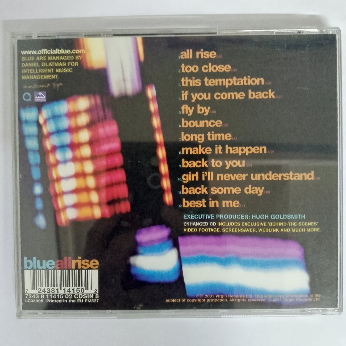 ซีดี Blue - All Rise CD VG+