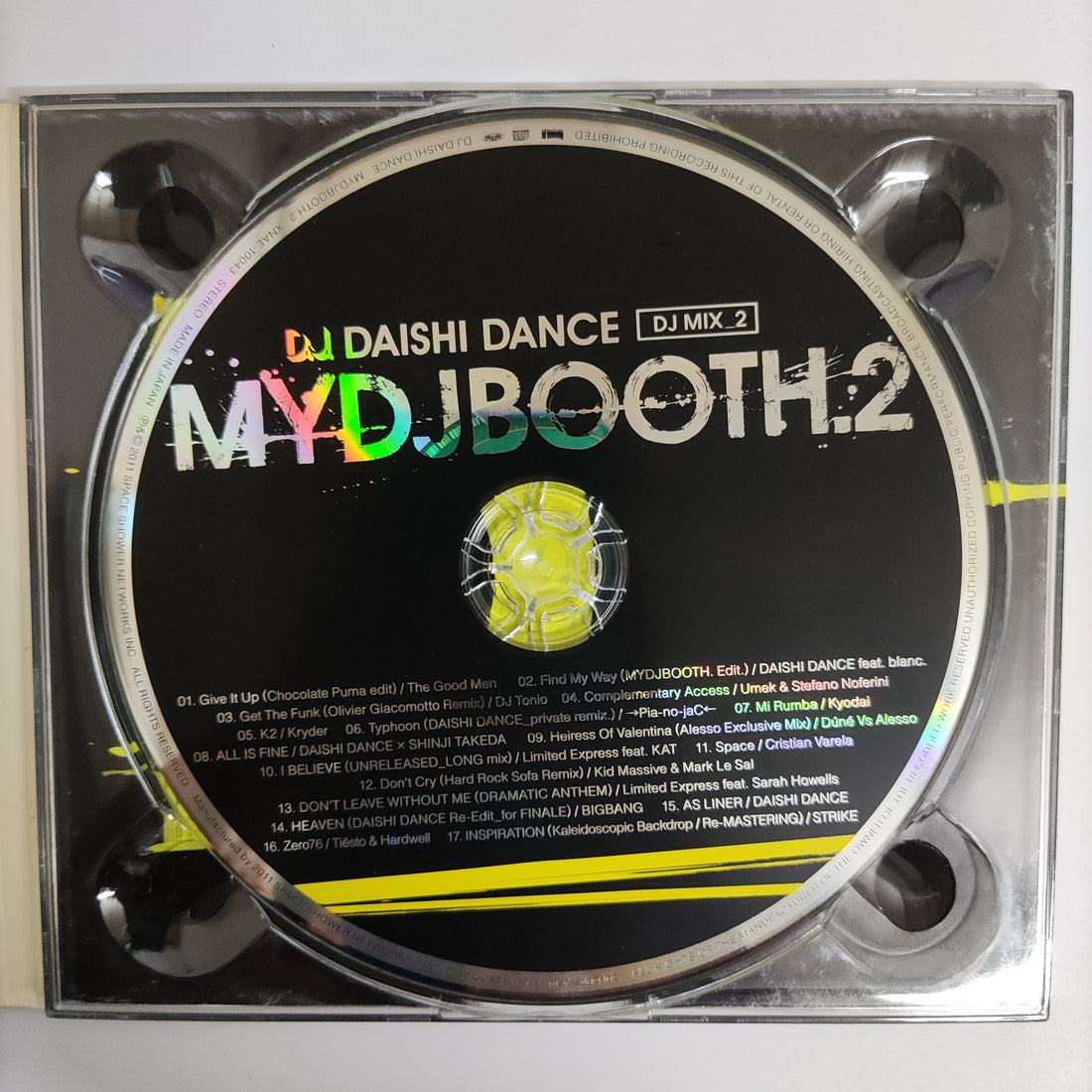ซีดี DJ Daishi Dance - My Dj Booth 2 CD VG+