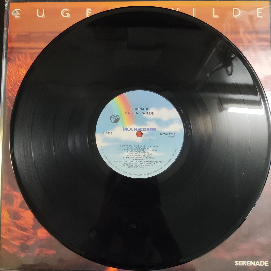 แผ่นเสียง Eugene Wilde - Serenade Vinyl VG+