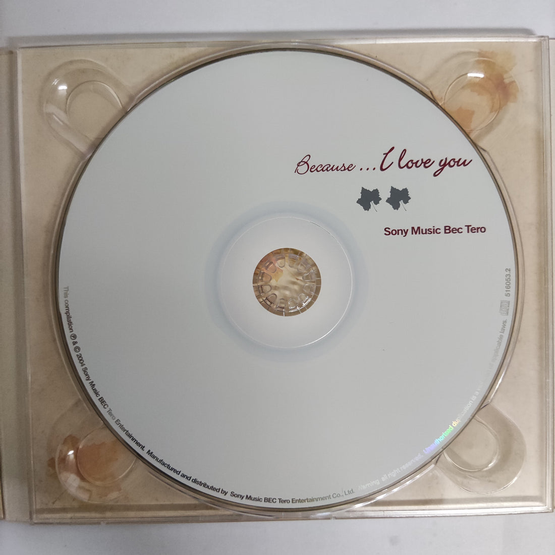 ซีดี Various - Because I Love You A timeless Collection Of The Greastest Love Song CD NM 3CDs