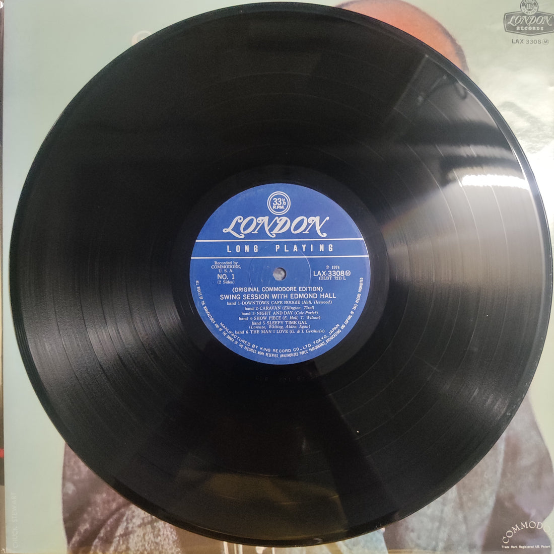 แผ่นเสียง Edmond Hall - Swing Session Vinyl VG+