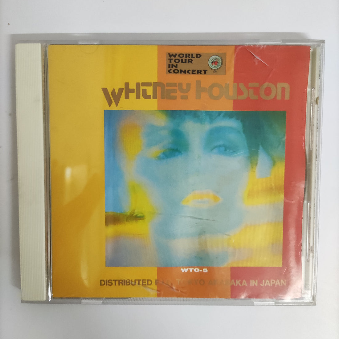 ซีดี Whitney Houston - World Tour In Concert CD VG