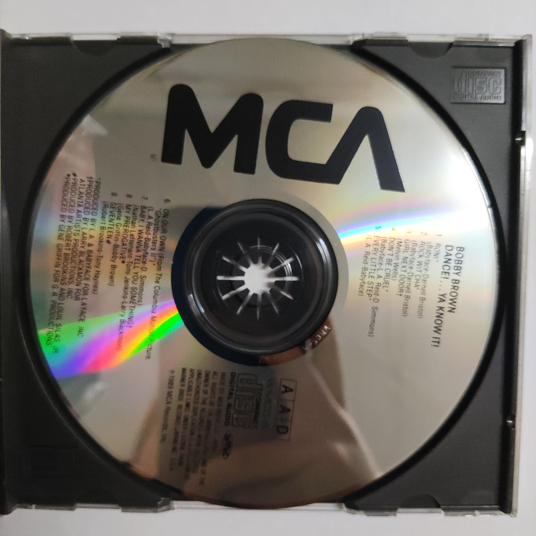 ซีดี Bobby Brown - Dance!...Ya Know It! CD VG+