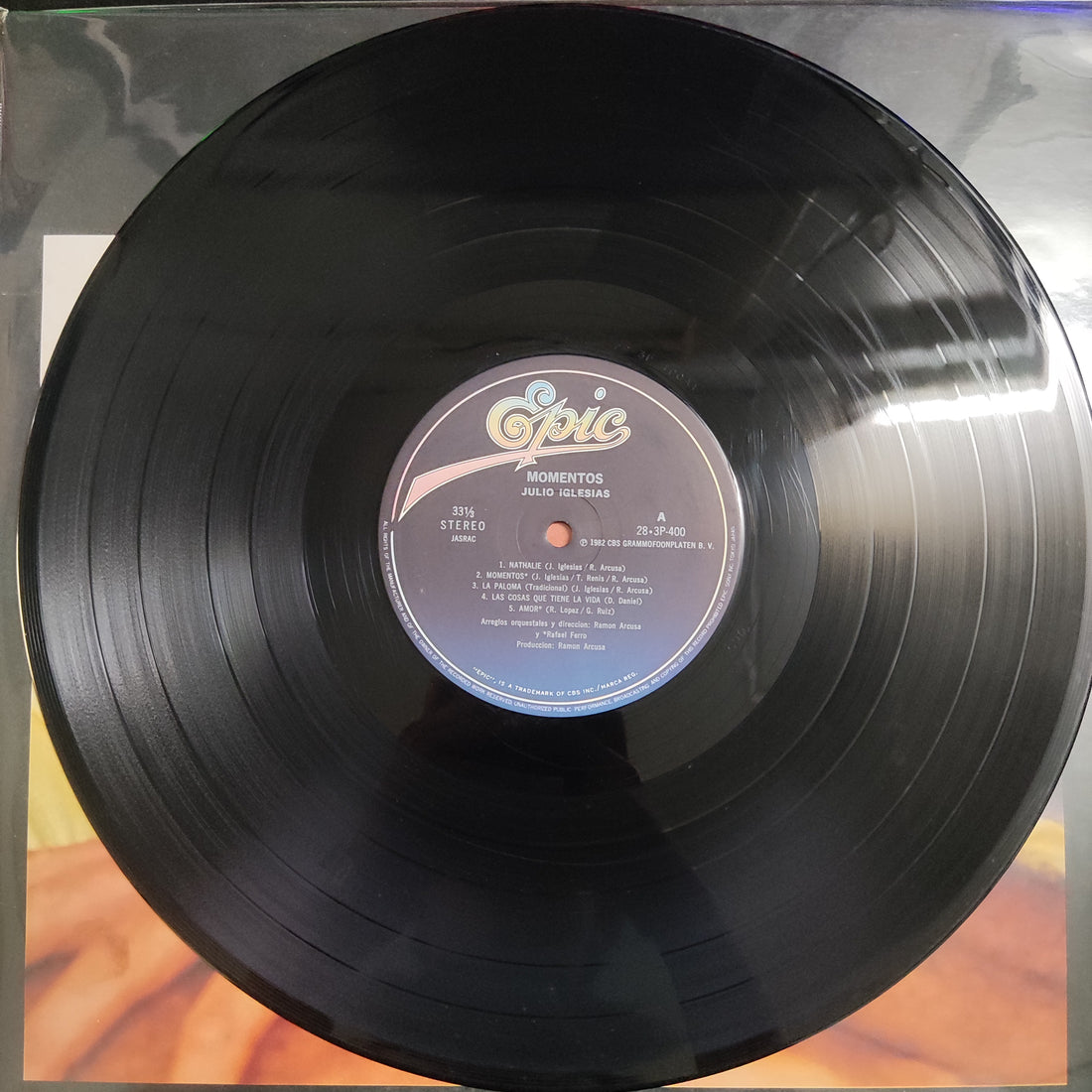 แผ่นเสียง Julio Iglesias - Momentos Vinyl VG+