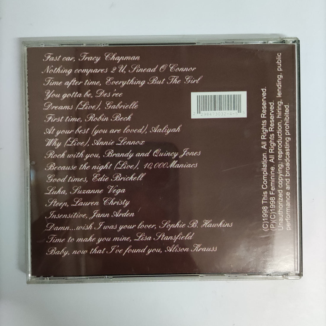 ซีดี Various - All Woman CD VG+