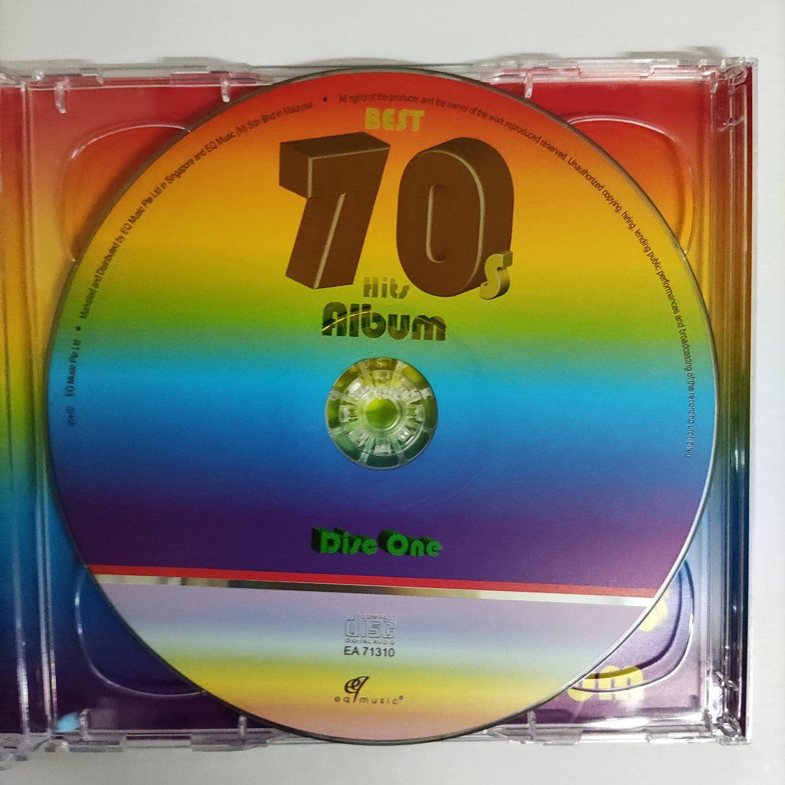 ซีดี Various - Best 70s hit Album CD NM 2CDs