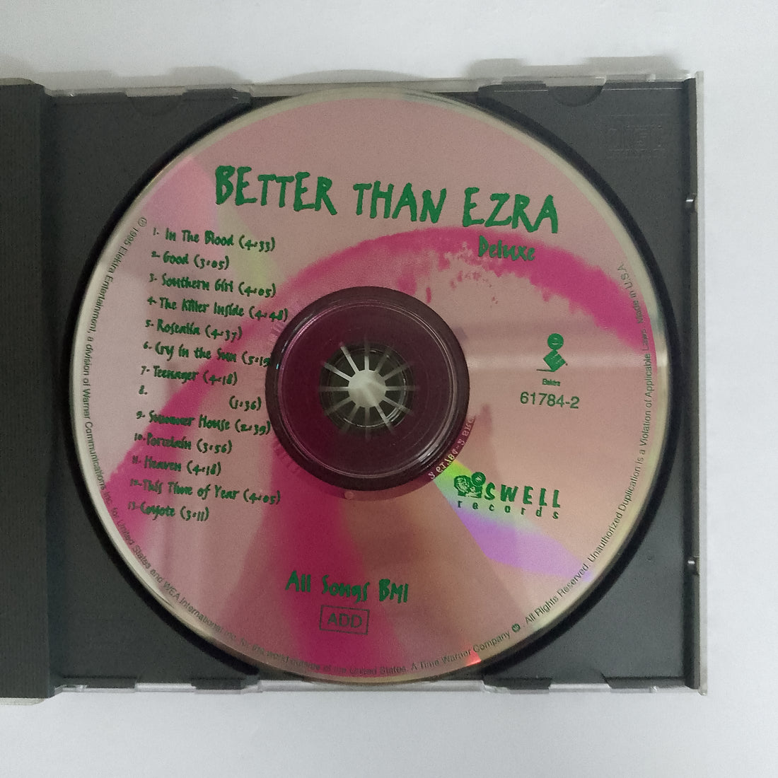 ซีดี Better Than Ezra - Deluxe CD VG+