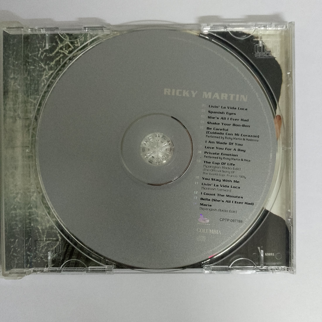 ซีดี Ricky Martin - Ricky Martin CD VG