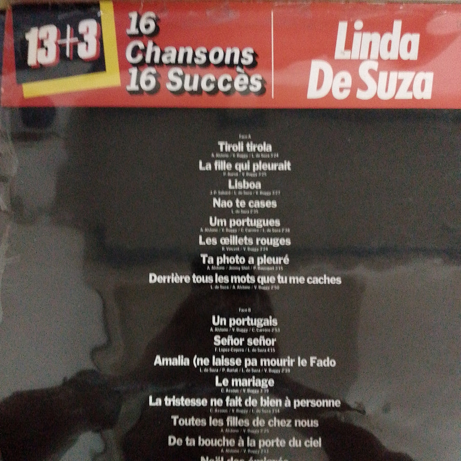 แผ่นเสียง Linda De Suza - 16 Chansons 16 Succès Vinyl VG+