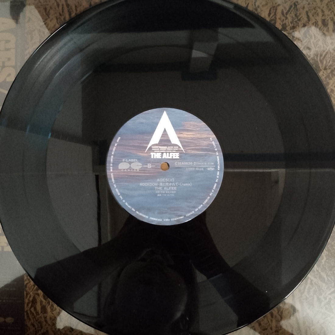 แผ่นเสียง The Alfee - Ages Vinyl VG+ 2LPs