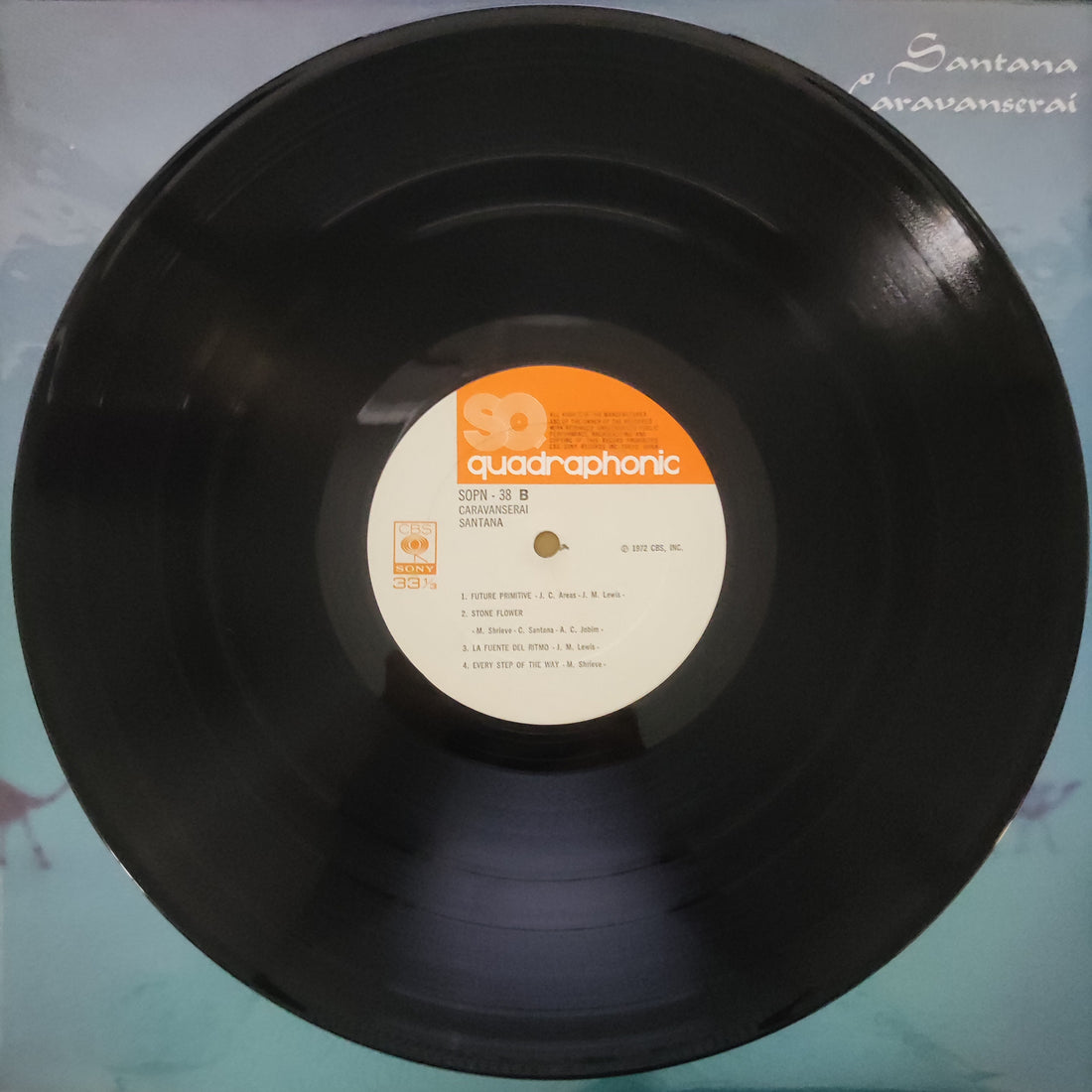 แผ่นเสียง Santana - Caravanserai Vinyl VG+