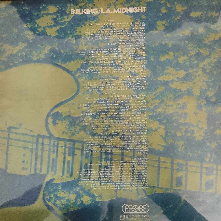 แผ่นเสียง B.B. King - L.A. Midnight Vinyl VG+