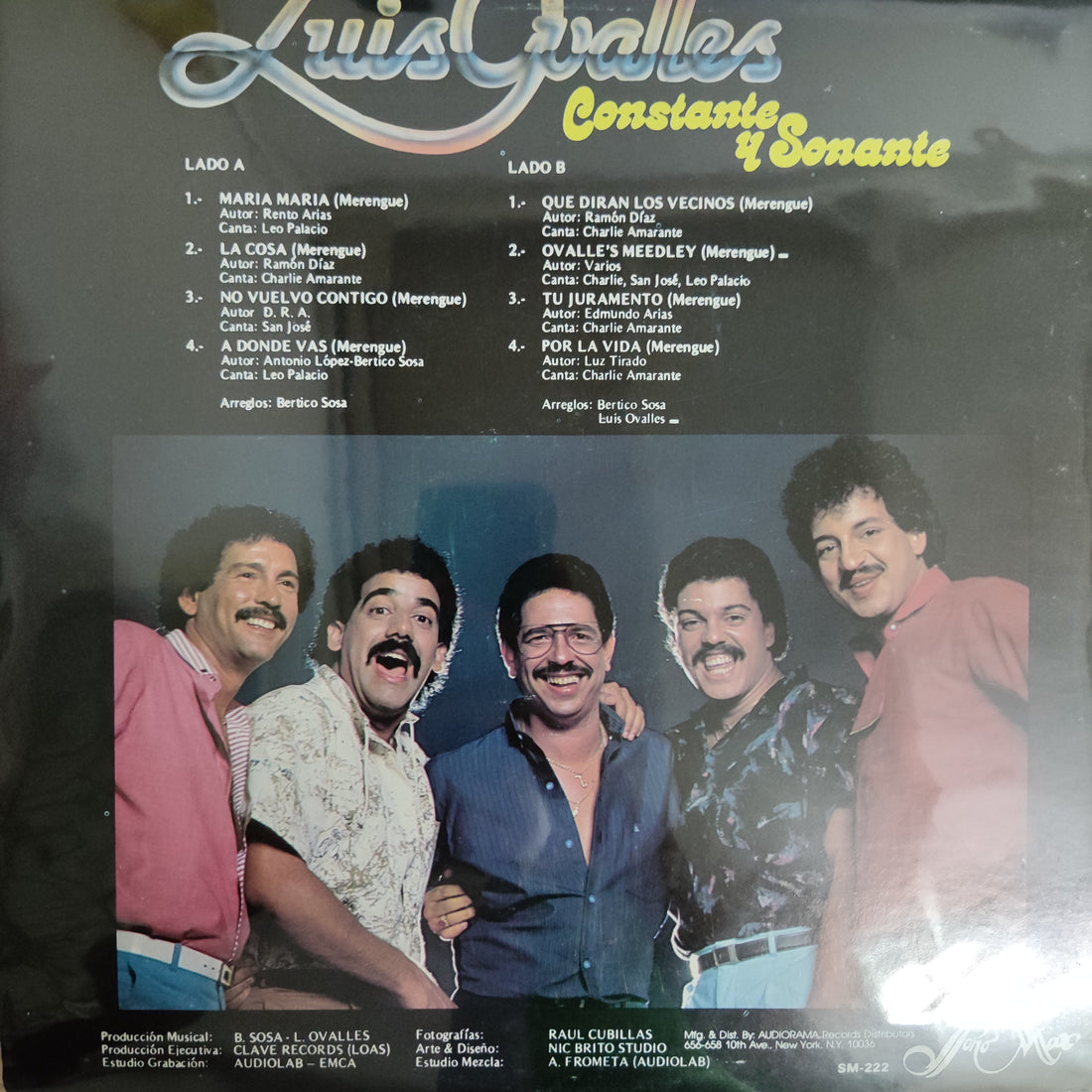 แผ่นเสียง Luis Ovalles - Constante Y Sonante Vinyl VG+