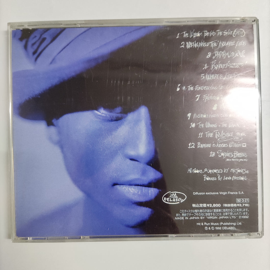 ซีดี Keziah Jones - Blufunk Is A Fact ! CD VG+