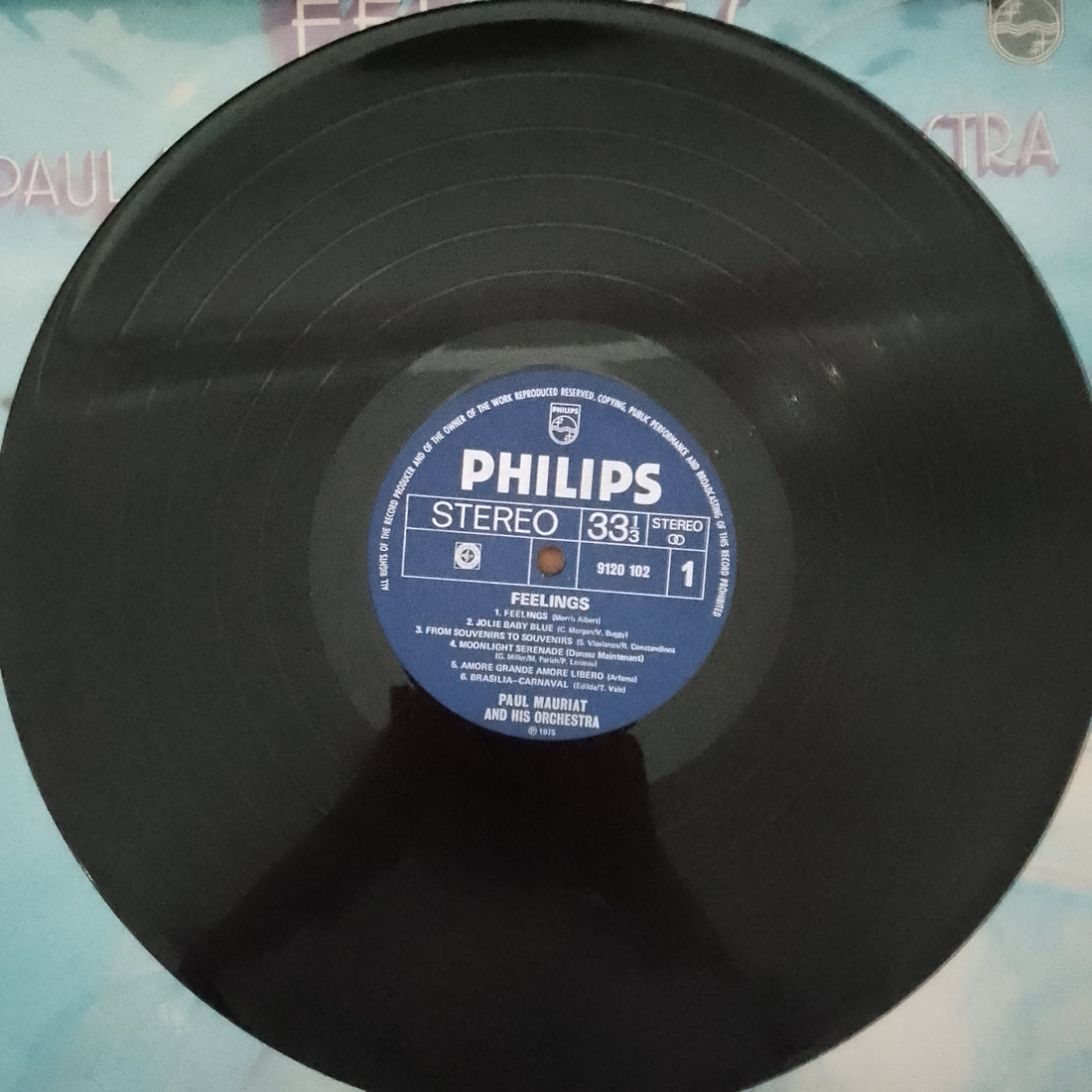แผ่นเสียง Paul Mauriat And His Orchestra - Feelings Vinyl VG+