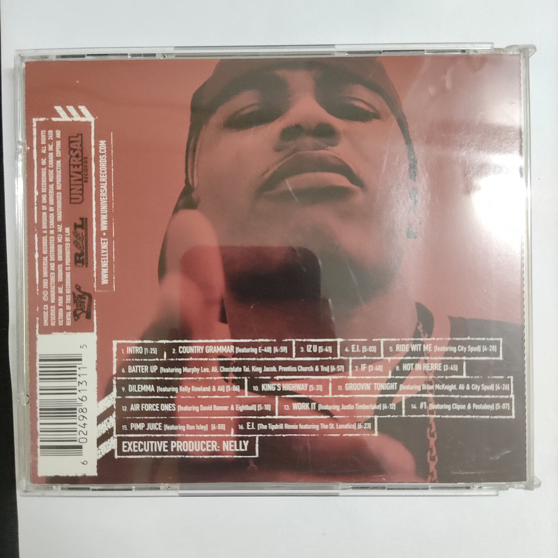 ซีดี Nelly - Da Derrty Versions The Reinvention CD VG+