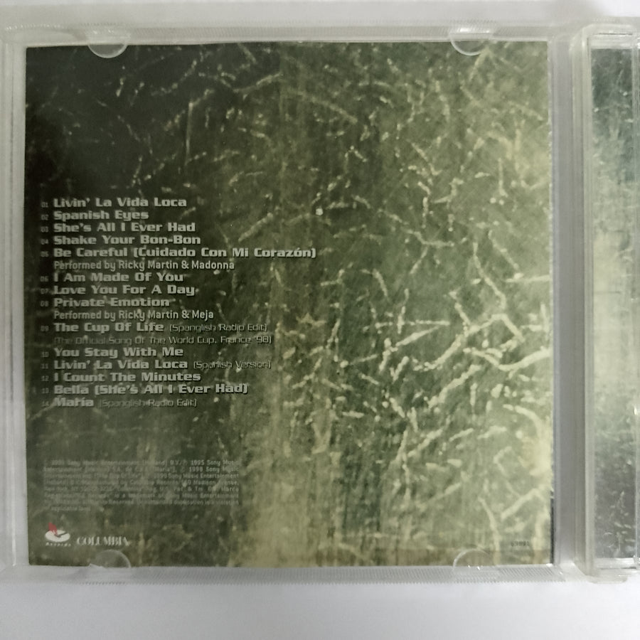 ซีดี Ricky Martin - Ricky Martin CD VG