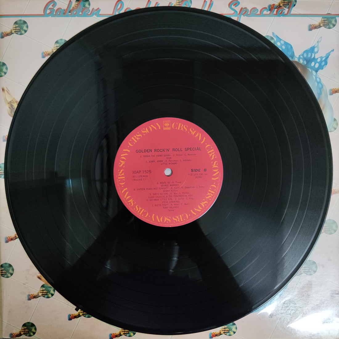 แผ่นเสียง Various - Golden Rock'N' Roll Special Vinyl VG+ 2LPs