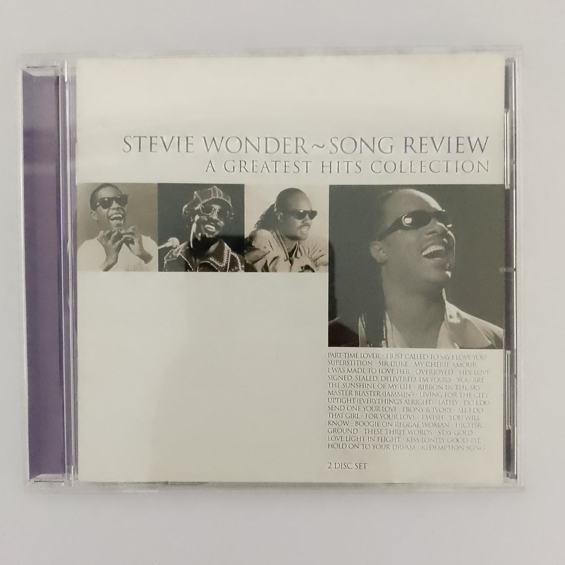 ซีดี Stevie Wonder - Song Review A Greatest Hits Collection CD VG