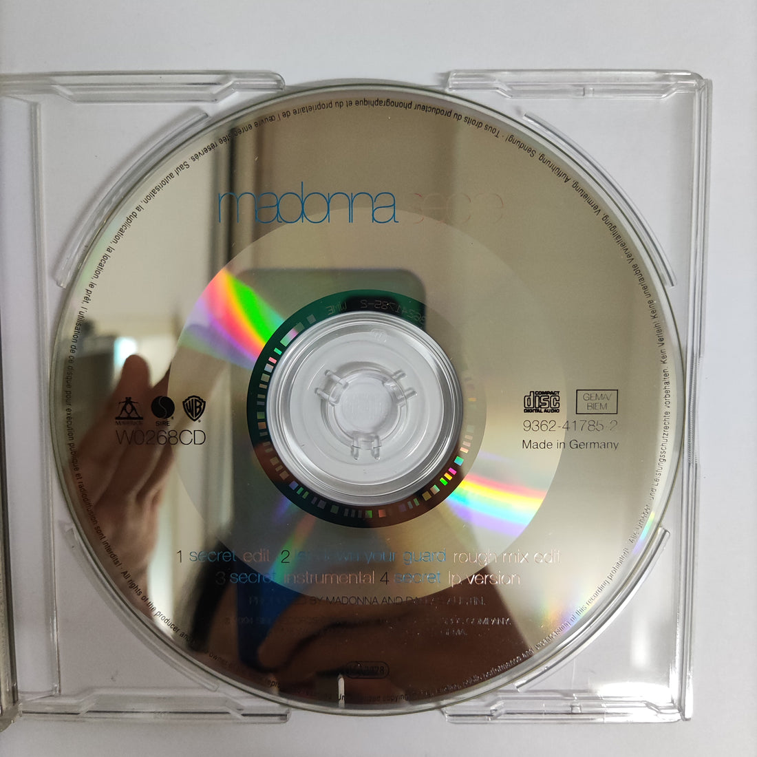 ซีดี Madonna - Secret CD VG+