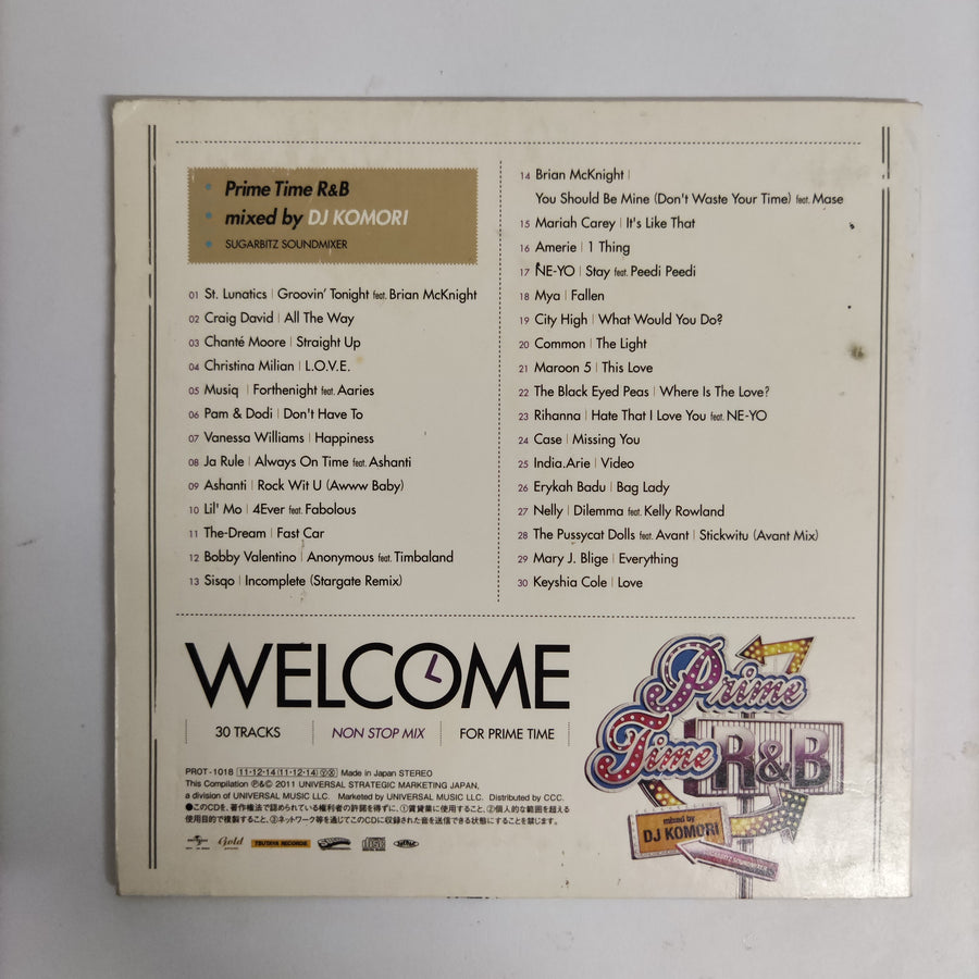 ซีดี DJ komori - Prime Time R&B CD VG+