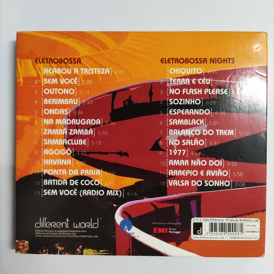 ซีดี Eletrobossa - Brazilian Vibes From The 70's With Modern Electronica CD VG+ 2CDs