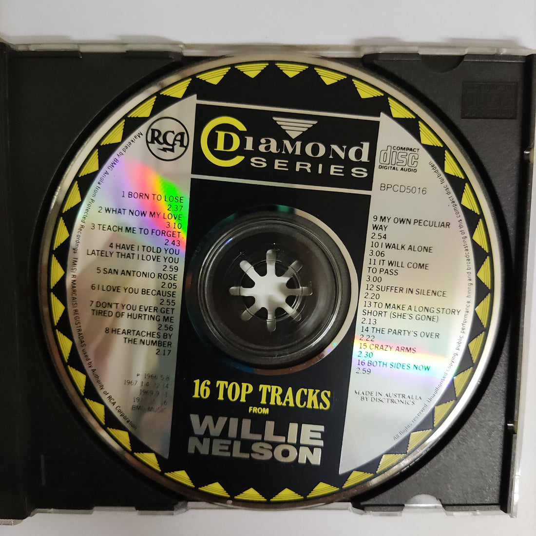 ซีดี Willie Nelson - Country Heroes CD VG+