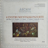 แผ่นเสียง Leonardo Leo - 4 Instrumental Konzert Vinyl VG+