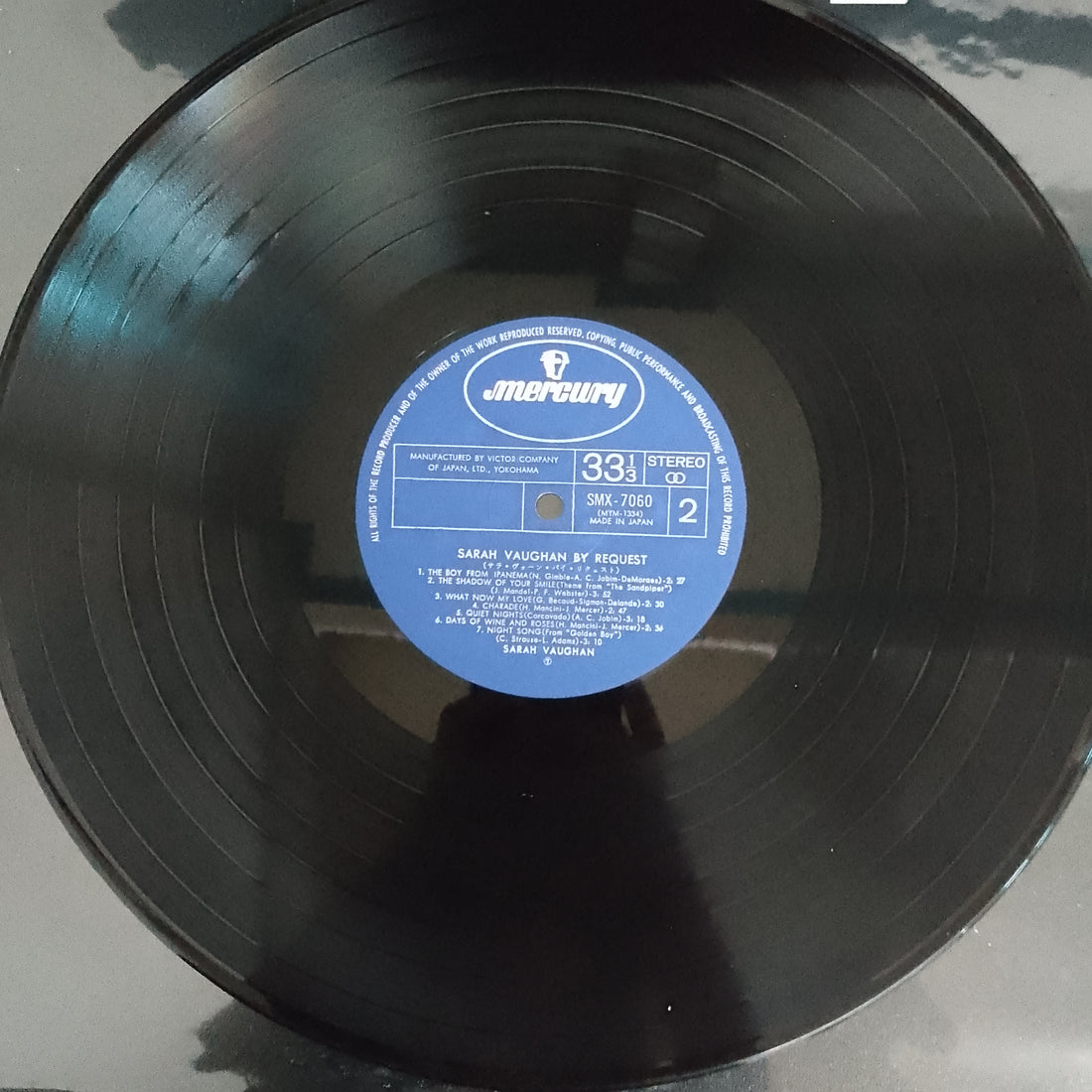 แผ่นเสียง Sarah Vaughan - By Request Vinyl VG+