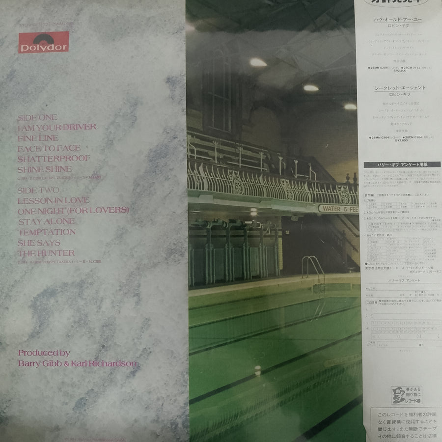 แผ่นเสียง Barry Gibb - Now Voyager Vinyl VG+