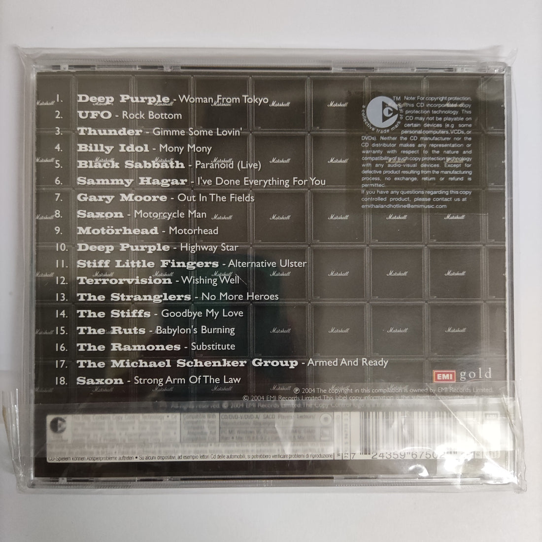 ซีดี Various - Guitar Anthems CD VG+