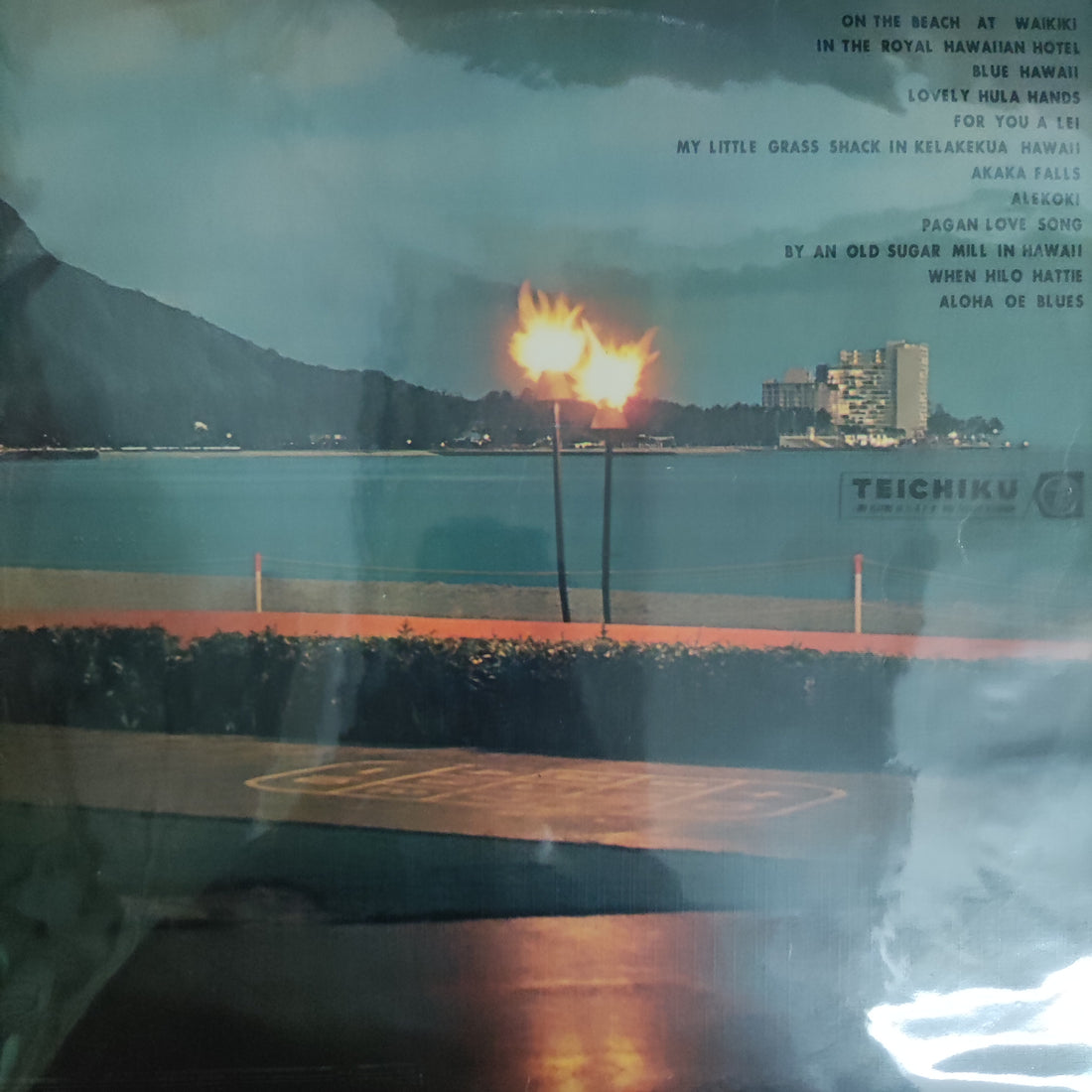 แผ่นเสียง Buckie Shirakata And His Aloha Hawaiians - Hawaiian All Hits Album Vol.2 On The Beach At Waikiki Vinyl VG+