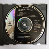 ซีดี Mahler - Symphony No.1 In D Major The Titan CD VG+