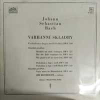 แผ่นเสียง Johann Sebastian Bach - Varhanní Skladby Vinyl VG+