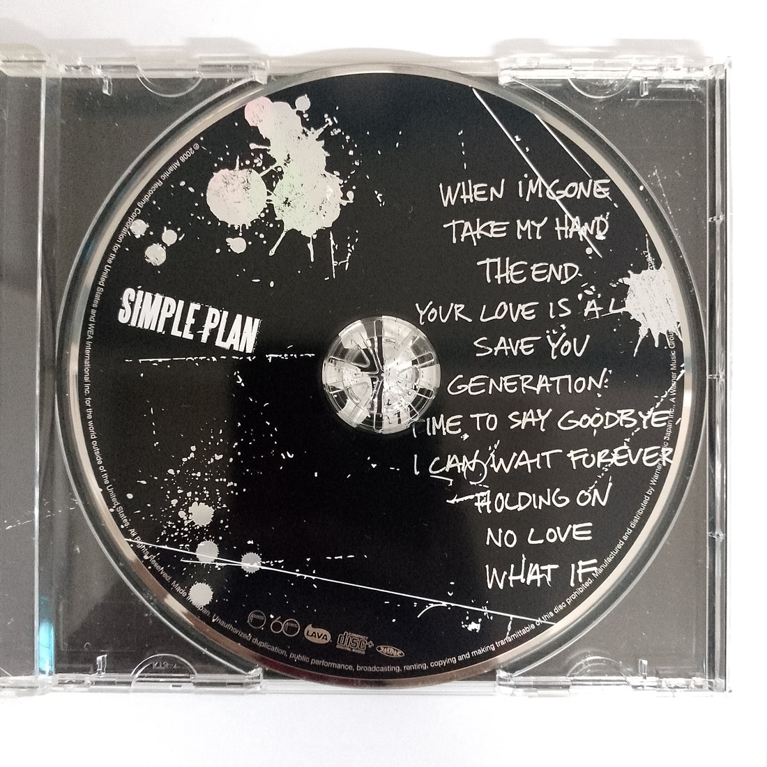 ซีดี Simple Plan - Simple Plan CD VG+