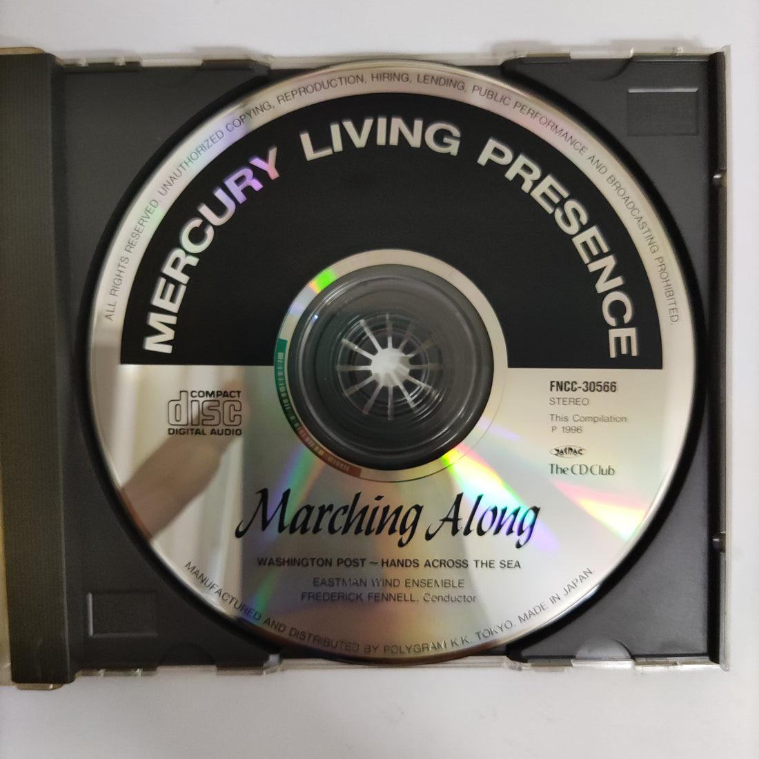 ซีดี Various - Marching Along Washington Post Hands Across The Sea CD VG+