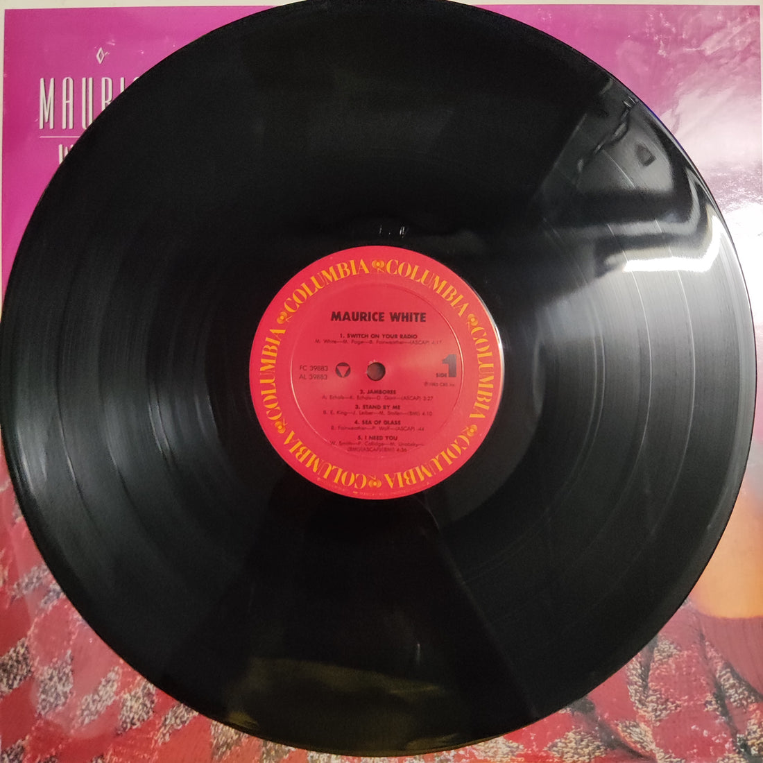 แผ่นเสียง Maurice White Vinyl VG+