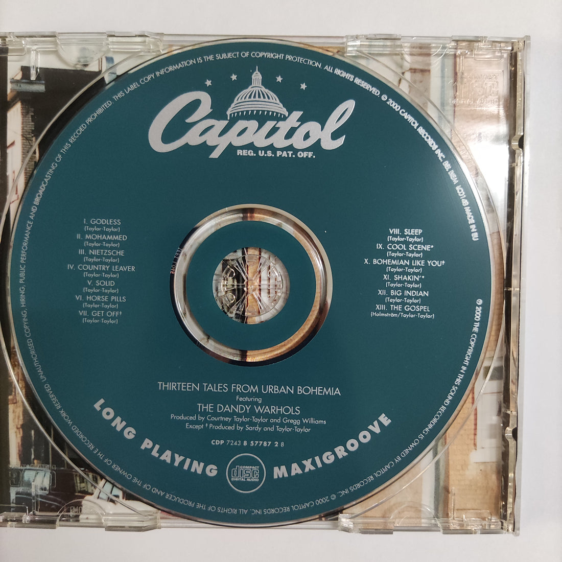 ซีดี The Dandy Warhols - Thirteen Tales From Urban Bohemia CD VG+