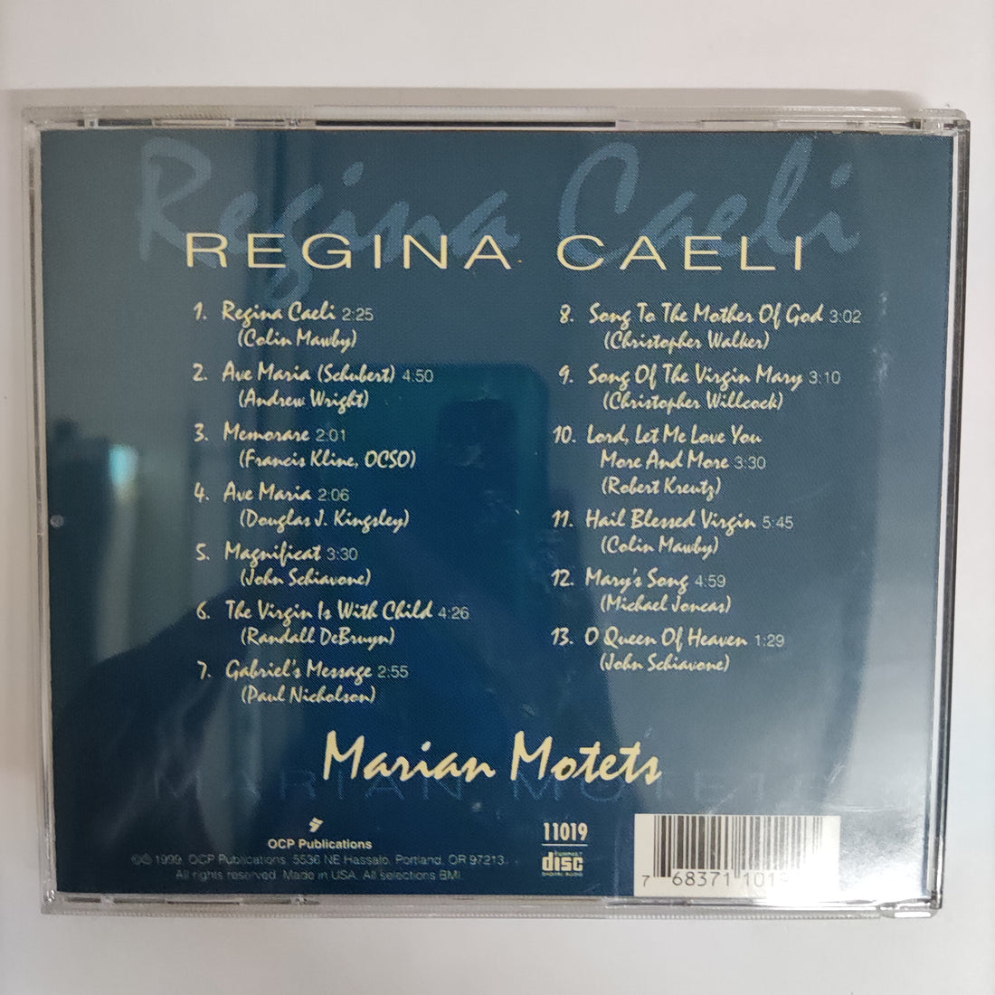 ซีดี Various - Marian Motets Regina Caeli CD VG+