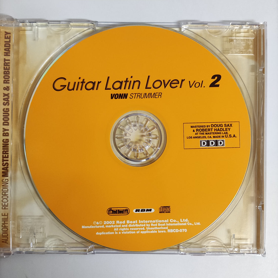 ซีดี Vonn Strummer - Guitar Latin Lover Vol.2 CD NM