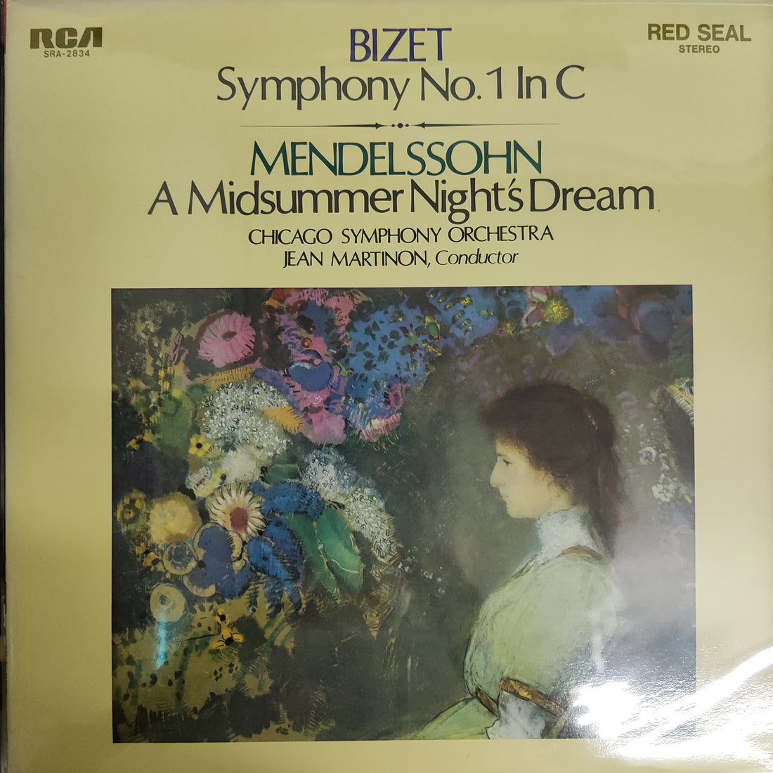แผ่นเสียง Bizet Symphony No.1 In C Mendelssohn A Midsummer Night's Dream Chicago Symphony Orchestra Vinyl VG+