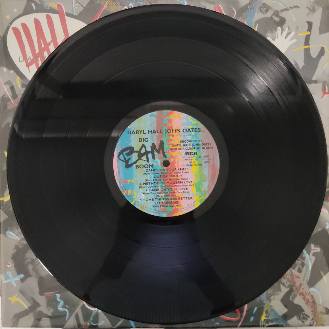 แผ่นเสียง Daryl Hall & John Oates - Big Bam Boom Vinyl VG+
