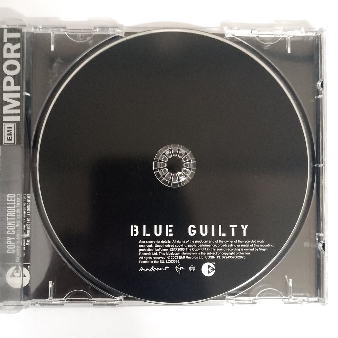 ซีดี Blue - Guilty CD VG