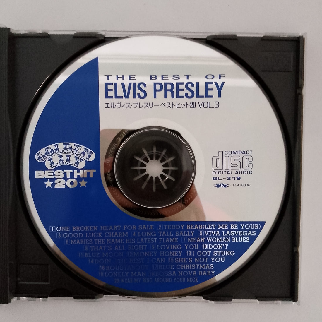 ซีดี Elvis Presley = Elvis Presley - ベストヒット 60 = Best Hit 60 CD VG+ 3CDs