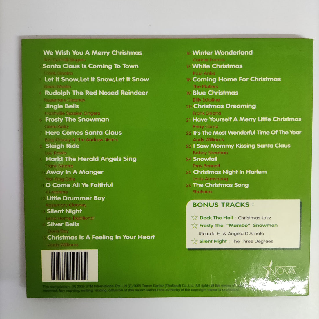 ซีดี Various - Christmas CD VG+