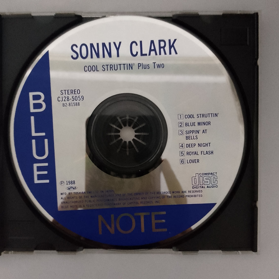 ซีดี Sonny Clark = Sonny Clark - Cool Struttin' +2 = クール・ストラッティン +2 CD VG+