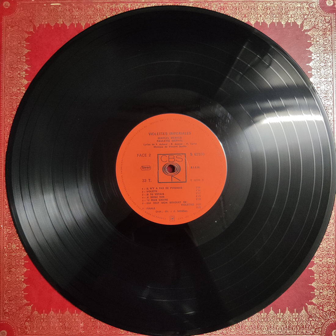 แผ่นเสียง Various - Operettes Celebres Vinyl VG+ 10LPs