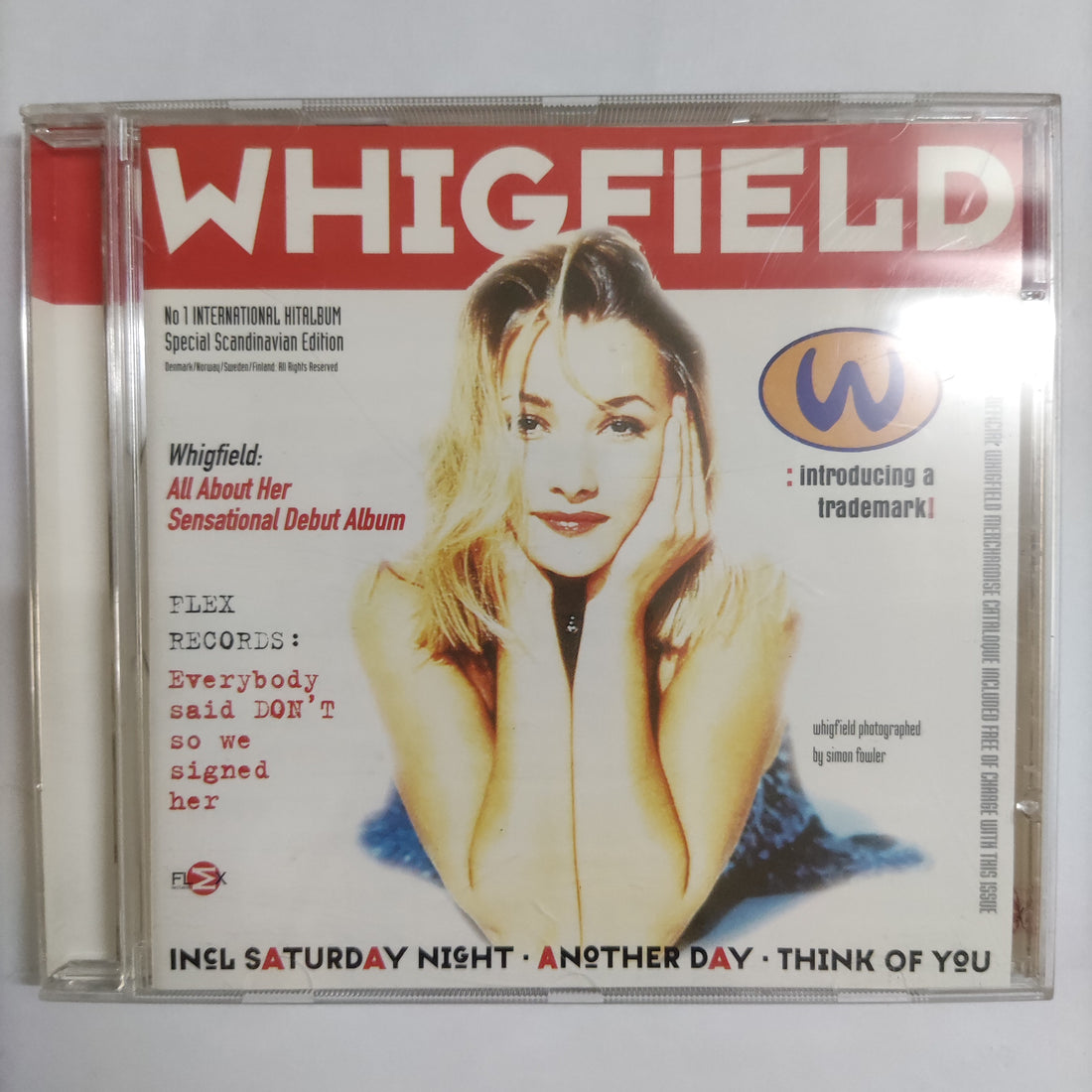 ซีดี Whigfield - Whigfield CD NM or M-