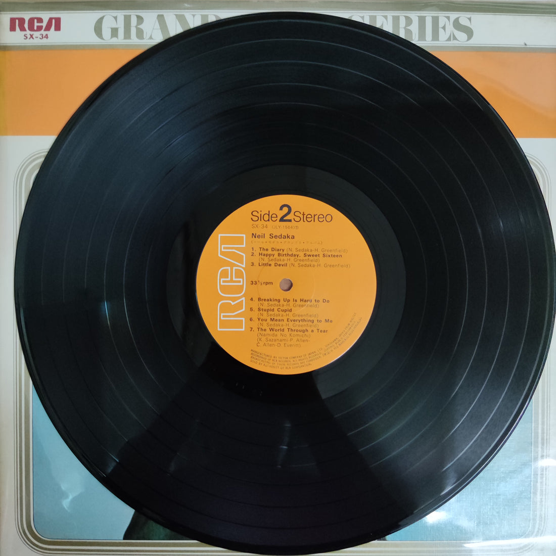 แผ่นเสียง Neil Sedaka - Grand Prix series Vinyl VG+